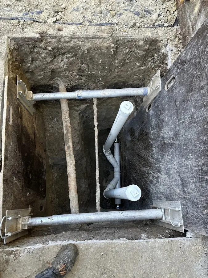 Experienced plumber completing Gas Line Repair work in Merchantville